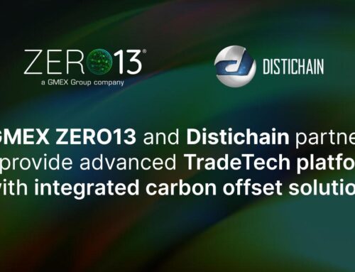 Press Release: GMEX ZERO13 and Distichain partner to provide advanced TradeTech platform with integrated carbon offset solution