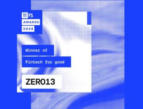 Award: ZERO13 is awarded Fintech for Good Award by 11:FS Awards