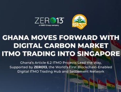 Ghana Moves Forward with Digital Carbon Market ITMO Trading into Singapore